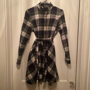 Kiel James Patrick Plaid Dress